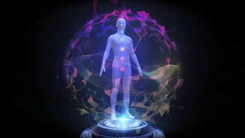 Chakrasrotation plexus Stock Footage 125754385