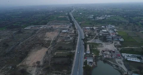 Chakwal expressway 03 Stock Footage 127119674