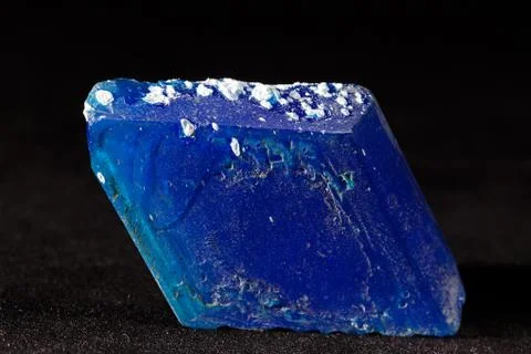 Chalcanthite mineral Stock Photos