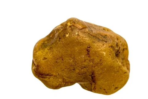 Chalcedony on a white background Stock Photos