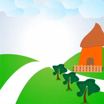 Chalet Illustrazione stock