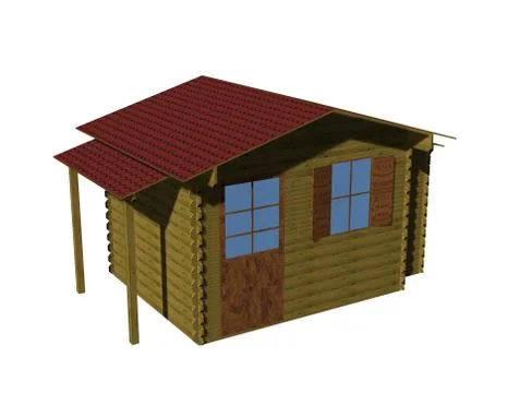 Chalet Stock Illustration