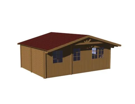 Chalet Stock Illustration