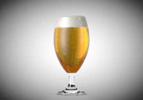 Chalice Beer Pint Stock Illustration