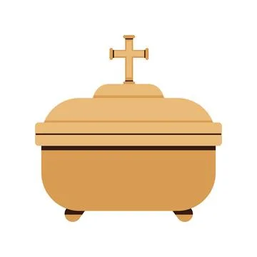 Chalice with cross Stock Illustration