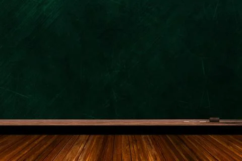 Chalk Board Background With Copy Space Stock Illustration