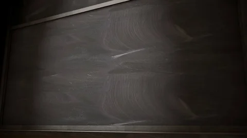 Chalk board flip 1 Stock Footage 82718942