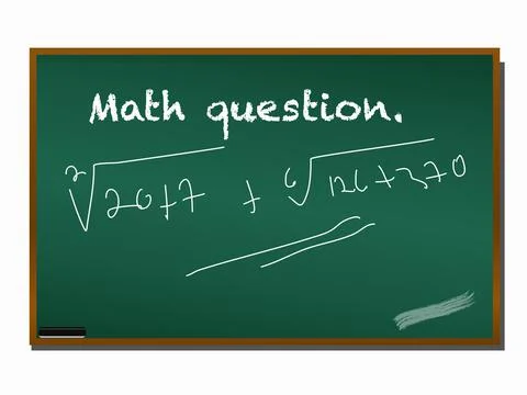 Chalk Board Stock Illustration