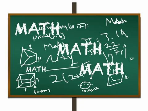 Chalk Board Stock Illustration