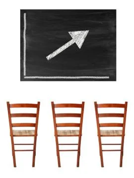 Chalk board Stock Photos