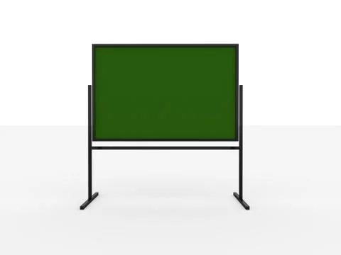 Chalk board rendered Stock Illustration