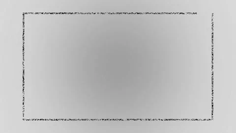 Chalk border frame animation. rectangle frame marker with drawing effect. chalk Stock Footage 317634373