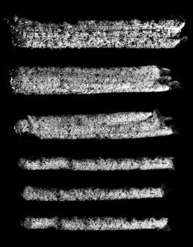 Chalk brush strokes 스톡 사진