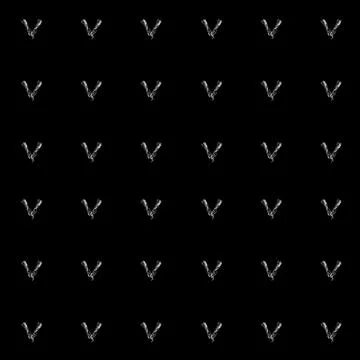 Chalk check mark Stock Illustration