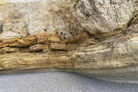 Chalk cliff closeup Stock Photos