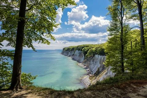 Chalk cliff Stock Photos