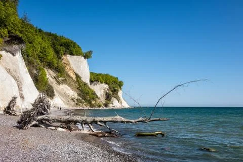 Chalk cliff Stock Photos