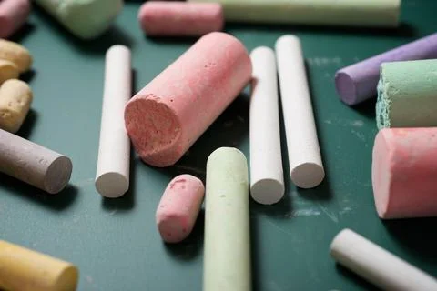 Chalk drawing concept. 스톡 사진