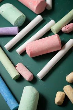 Chalk drawing concept. Stock Photos