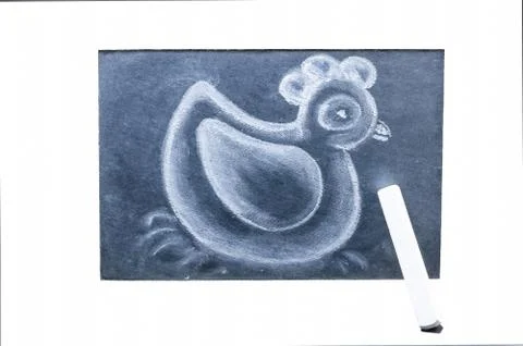 Chalk drawing Stock Photos