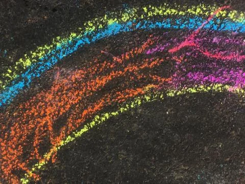 Chalk drawing Stock Photos