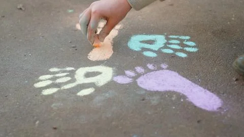 Chalk drawings Fotos de archivo