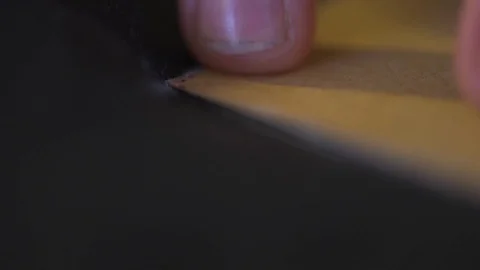 Chalk on Fabric Extreme Close Up Stock Footage 104818111