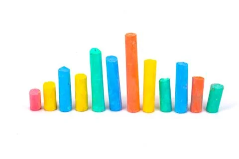 Chalk graph Stock Photos