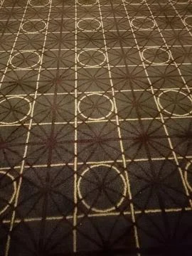 Chalk lines on dark floor creating grid pattern Stock Photos