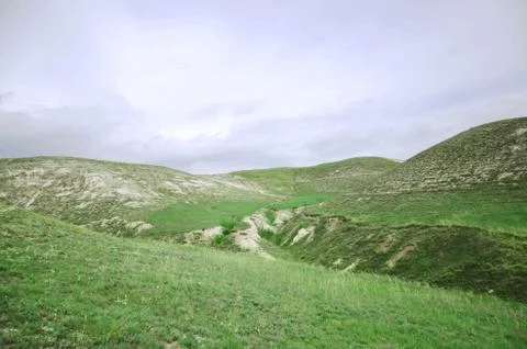 Chalk mountains Stock Photos