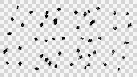 Chalk Pencil Tiny Lines Pattern 2 Loop Transparent Stock Footage 319862615