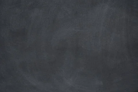 Chalk rubbed out on blackboard, chalkboard texture background copy space for  Stock Photos