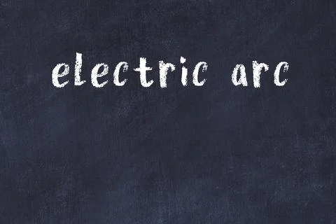 Chalk sketch of closing browser window with page header inscription electric  Stock Photos
