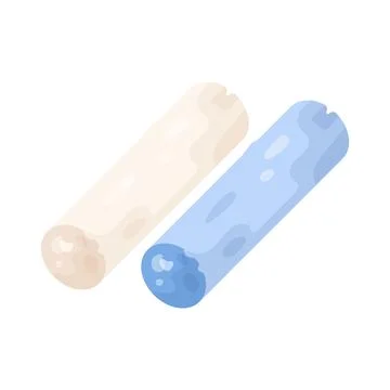 Chalk sticks Stock Illustration