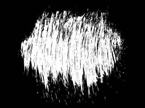 Chalk texture scribble isolated on black background 스톡 일러스트