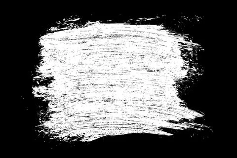 Chalk texture scribble isolated on black background Stock Illustration