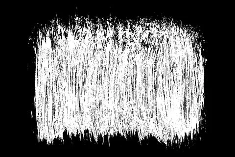 Chalk texture scribble isolated on black background 스톡 일러스트