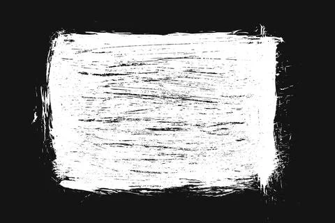 Chalk texture scribble isolated on black background Stock Illustration