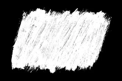Chalk texture scribble isolated on black background Stock Illustration