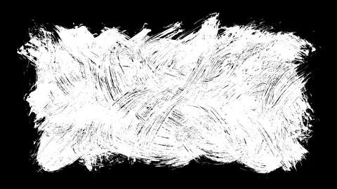 Chalk texture scribble isolated on black background Stock-Illustration