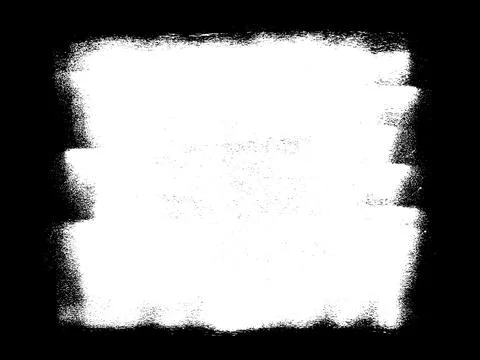 Chalk white texture on black background Stock Illustration