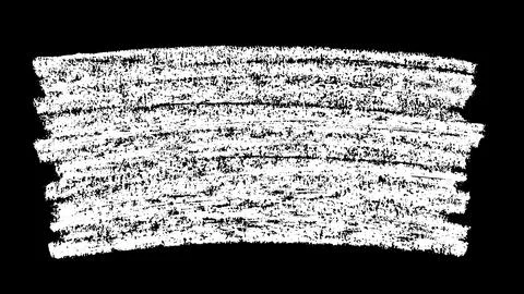 Chalk white texture on black background Illustrazione stock