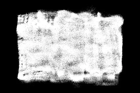 Chalk white texture on black background Stock Illustration