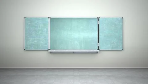 Chalkboard Classroom Stock Illustration