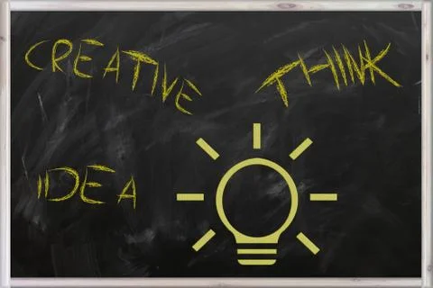Chalkboard concept Stock Photos