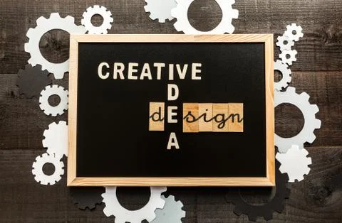 Chalkboard design concept Stock Photos