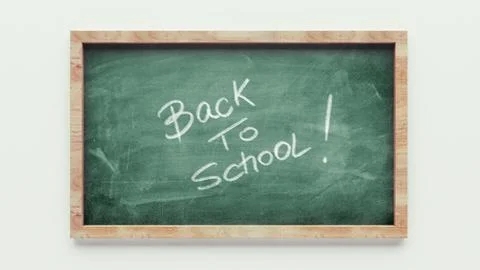 Chalkboard drawing Stock Illustration