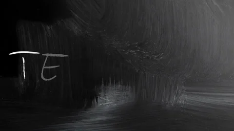 Chalkboard Stock Footage 27533073