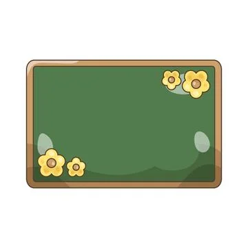 Chalkboard frame Stock Illustration