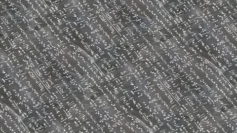 Chalkboard Handwriting Texture Video stock 319883397